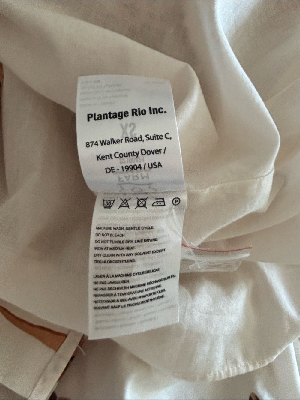 FARM Rio Leopard Shell Midi Sundress Off White Cream Cotton XS EUC - Picture 7 of 12